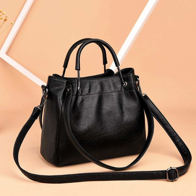 Women's Soft Leather Retro Bag