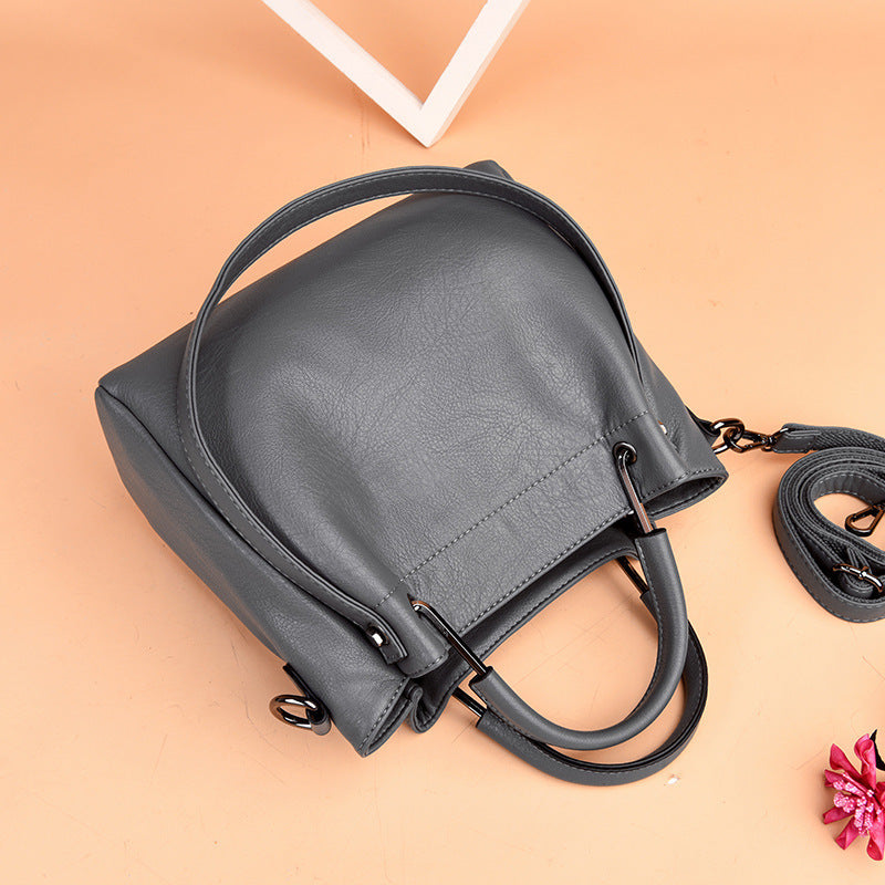 Women's Soft Leather Retro Bag